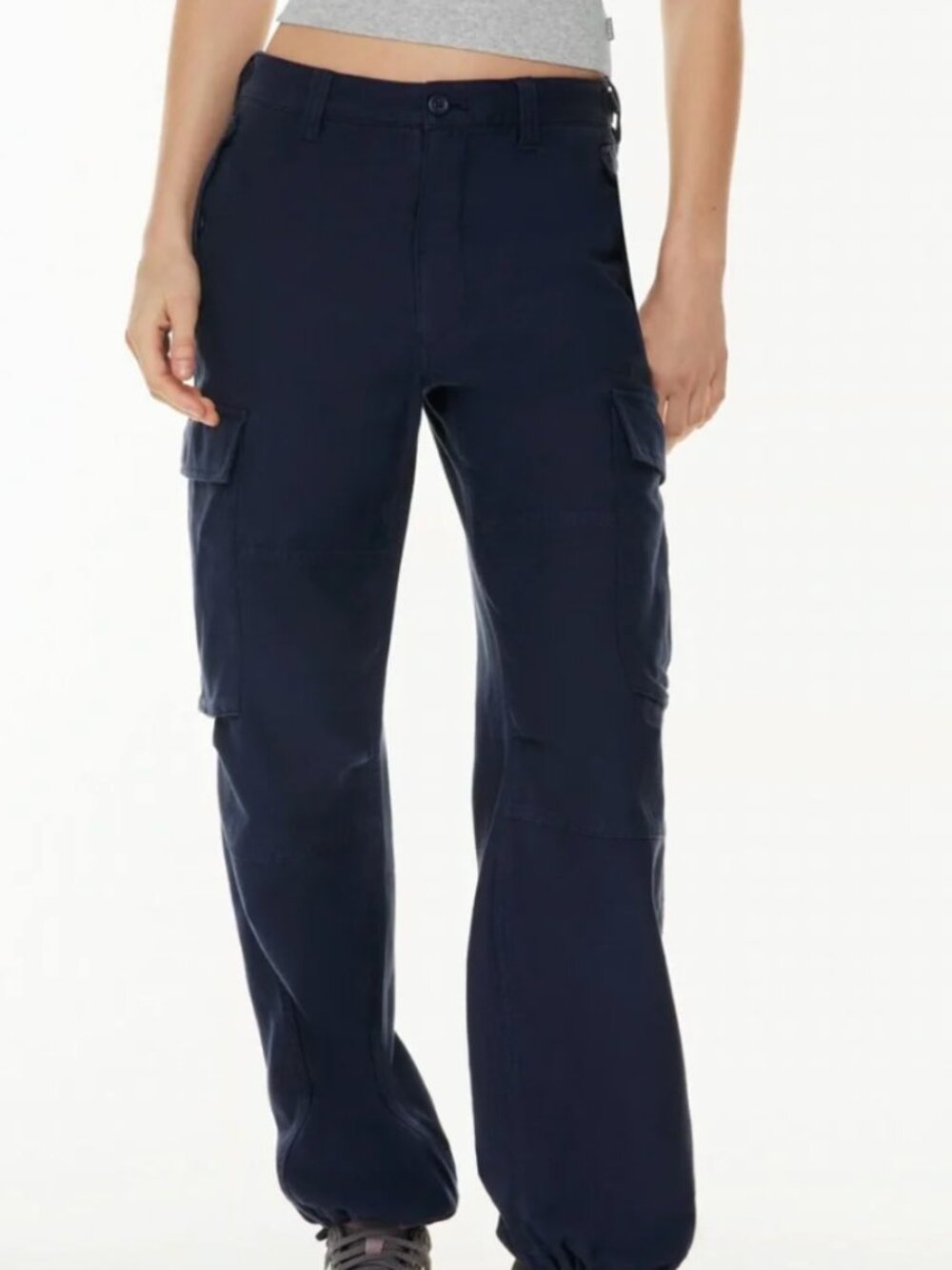 TNA Artitzia Navy Blue Cache Cargo Pant
